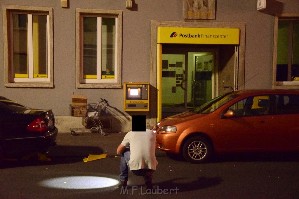 Geldautomat gesprengt Koeln Lindenthal Geibelstr P017.JPG - Miklos Laubert